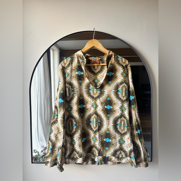 TORY BURCH | embellished long sleeve | size medium - Picture 4 of 6